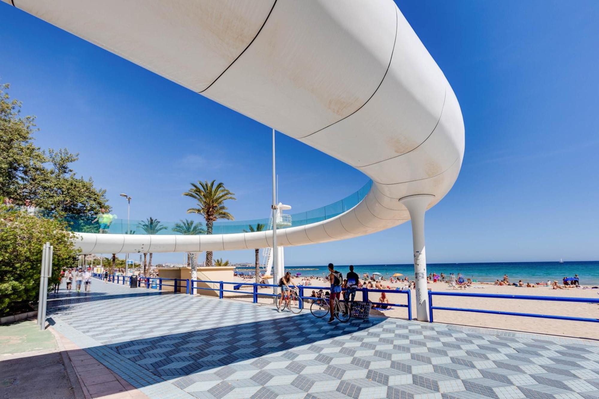 Hb Apartments - Mercado Central - Rambla Alicante - La Suite De La Playa Exterior foto